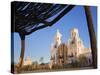 Mission San Xavier Del Bac, Tucson, Arizona, United States of America, North America-Richard Cummins-Stretched Canvas