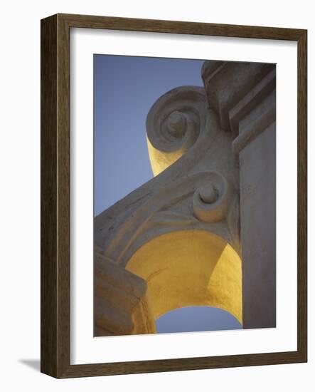 Mission San Xavier Del Bac, Tucson, Arizona, USA-Merrill Images-Framed Photographic Print