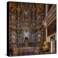 Mission San Xavier in Tucson, Arizona, Usa-Chuck Haney-Stretched Canvas