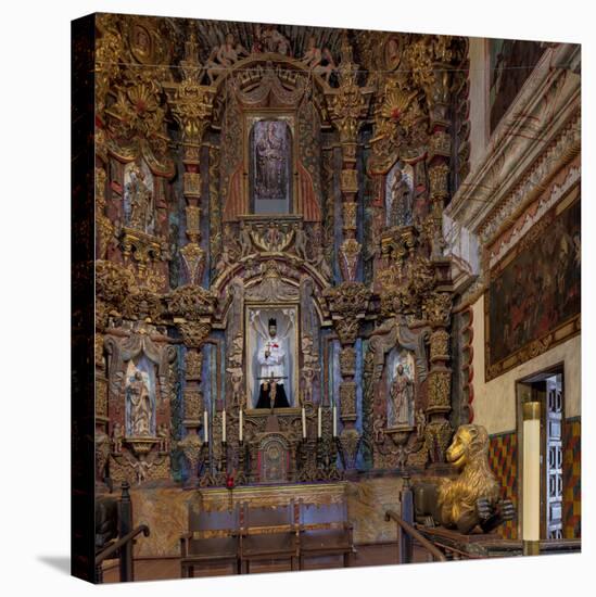 Mission San Xavier in Tucson, Arizona, Usa-Chuck Haney-Stretched Canvas