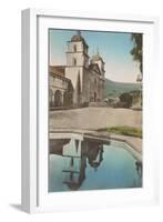 Mission, Santa Barbara, California-null-Framed Art Print