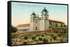 Mission, Santa Barbara, California-null-Framed Stretched Canvas