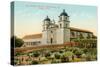 Mission, Santa Barbara, California-null-Stretched Canvas