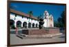 Mission Santa Barbara, Founded 1786, Santa Barbara, California, United States of America-Ethel Davies-Framed Photographic Print