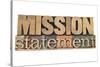 Mission Statement-PixelsAway-Stretched Canvas