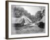 Mission, Ureparapara, Torba Province, Vanuatu, 1885-null-Framed Giclee Print