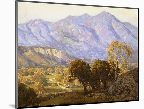 Mission Viejo-Edgar Payne-Mounted Art Print