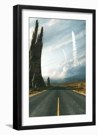 Mission-Stephane Belin-Framed Art Print