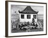 Missionaries Showing the King of Siam a Solar Eclipse-null-Framed Giclee Print