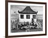 Missionaries Showing the King of Siam a Solar Eclipse-null-Framed Giclee Print