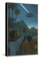 Missionary and 37 Others See a Hovering Saucer At Boianai-Michael Buhler-Stretched Canvas