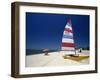 Mississippi Beach at Biloxi Resort, Gulf of Mexico Coast, Mississippi, USA-Robert Francis-Framed Photographic Print