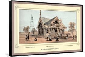 Mississippi Building, Centennial International Exhibition, 1876-Thompson Westcott-Framed Stretched Canvas