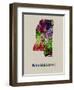 Mississippi Color Splatter Map-NaxArt-Framed Art Print