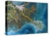Mississippi Delta, Satellite Image-PLANETOBSERVER-Stretched Canvas