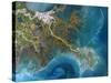 Mississippi Delta, Satellite Image-PLANETOBSERVER-Stretched Canvas