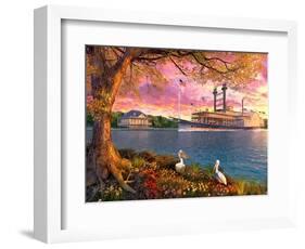 Mississippi Queen-Dominic Davison-Framed Art Print