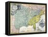 Mississippi Region, 1687-null-Framed Stretched Canvas