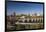 Mississippi River and City Skyline, Minneapolis, Minnesota, USA-Walter Bibikow-Framed Photographic Print