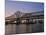 Mississippi River Bridge, New Orleans, Louisiana, USA-Charles Bowman-Mounted Photographic Print