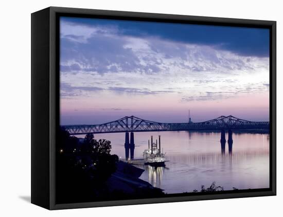 Mississippi River in Natchez, Mississippi-Carol Highsmith-Framed Stretched Canvas