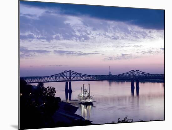 Mississippi River in Natchez, Mississippi-Carol Highsmith-Mounted Photo