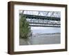 Mississippi River, Memphis, Tennessee, United States of America (U.S.A.), North America-Walter Rawlings-Framed Photographic Print