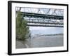 Mississippi River, Memphis, Tennessee, United States of America (U.S.A.), North America-Walter Rawlings-Framed Photographic Print