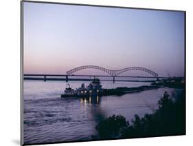 Mississippi River, Memphis, Tennessee, United States of America (U.S.A.), North America-Ursula Gahwiler-Mounted Photographic Print