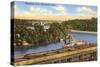 Mississippi River, Minneapolis, Minnesota-null-Stretched Canvas