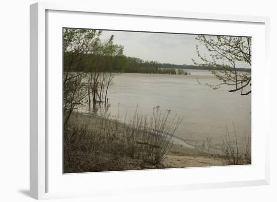 Mississippi River near Fort Pillow, Tennessee-null-Framed Photographic Print