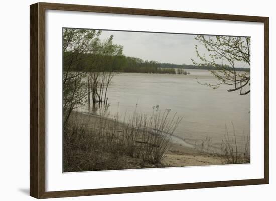 Mississippi River near Fort Pillow, Tennessee-null-Framed Photographic Print