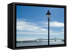 Mississippi River, New Orleans, Louisiana, USA-Ethel Davies-Framed Stretched Canvas