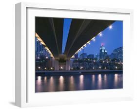 Mississippi River, St. Paul, Minnesota, USA-Walter Bibikow-Framed Photographic Print