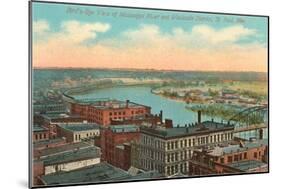 Mississippi River, St. Paul, Minnesota-null-Mounted Art Print