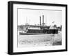 Mississippi River, U.S. Gunboat Fort Hindman, Civil War-Lantern Press-Framed Art Print