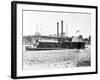 Mississippi River, U.S. Gunboat Fort Hindman, Civil War-Lantern Press-Framed Art Print