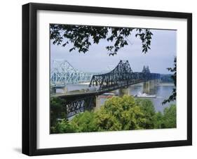 Mississippi River, Vicksburg, Mississippi, USA-Tony Waltham-Framed Photographic Print