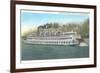 Mississippi Riverboat Capitol-null-Framed Art Print