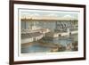 Mississippi Riverfront, St. Louis, Missouri-null-Framed Premium Giclee Print