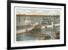 Mississippi Riverfront, St. Louis, Missouri-null-Framed Premium Giclee Print