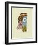 Mississippi State Map-Lanre Adefioye-Framed Giclee Print