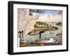 Mississippi Steamboat-null-Framed Giclee Print
