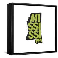 Mississippi-Art Licensing Studio-Framed Stretched Canvas