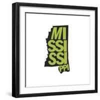 Mississippi-Art Licensing Studio-Framed Giclee Print