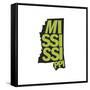 Mississippi-Art Licensing Studio-Framed Stretched Canvas