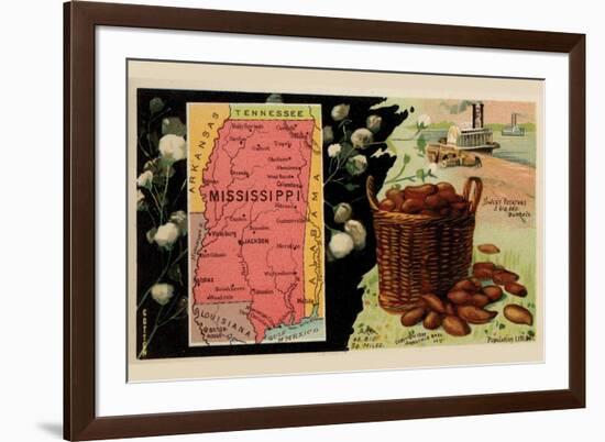 Mississippi-Arbuckle Brothers-Framed Premium Giclee Print