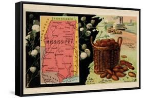 Mississippi-Arbuckle Brothers-Framed Stretched Canvas