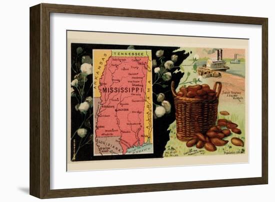 Mississippi-Arbuckle Brothers-Framed Art Print