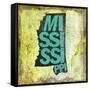 Mississippi-Art Licensing Studio-Framed Stretched Canvas